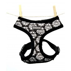 DOGUE Pettorina Fleur Harness Black/White